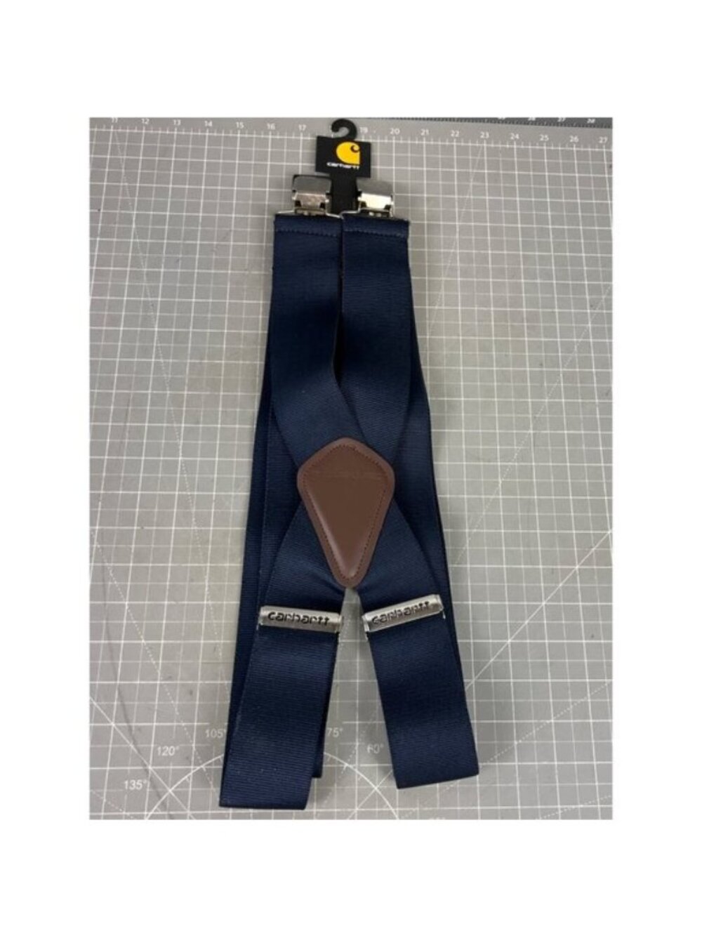 Carhartt Men's Utility Rugged Flex Suspender | Classic Navy Blue One Size NEW~~